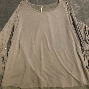 Gray Women's Top
